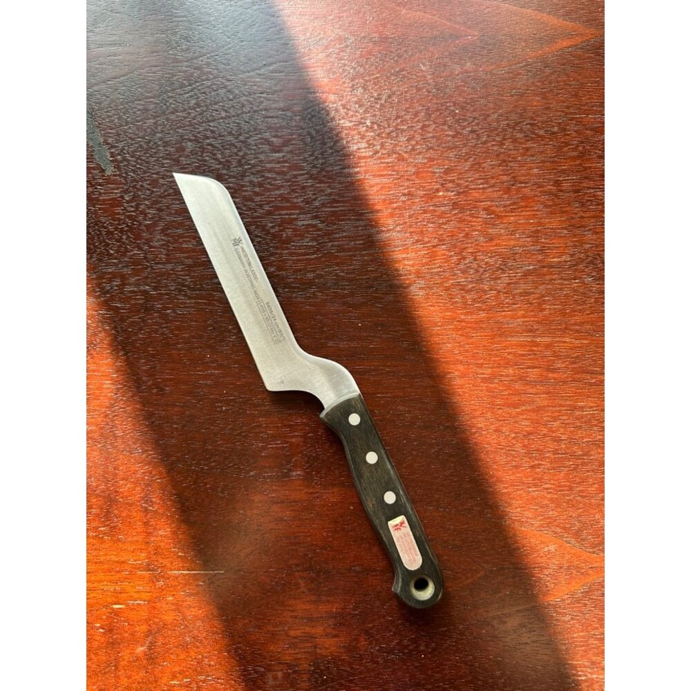 WMF Meisterklasse Offset Knife 9408/24cm (9 1/2") Wood Handle Germany